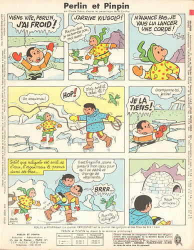 Perlin et Pinpin n°48 du jeudi 1er décembre 1966