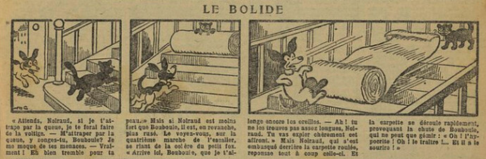 Fillette 1929 - n°1131 - page 11 - Le bolide - 24 novembre 1929