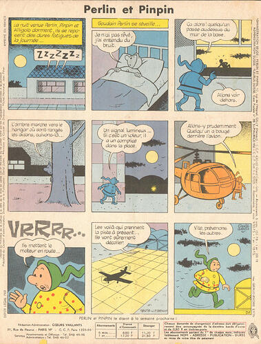 Perlin et Pinpin n°48 du jeudi 26 novembre 1964