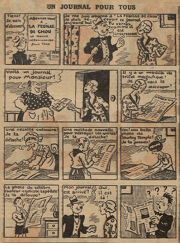 Fillette 1937 - n°1539 - page 7 - Un journal pour tous - 19 septembre 1937