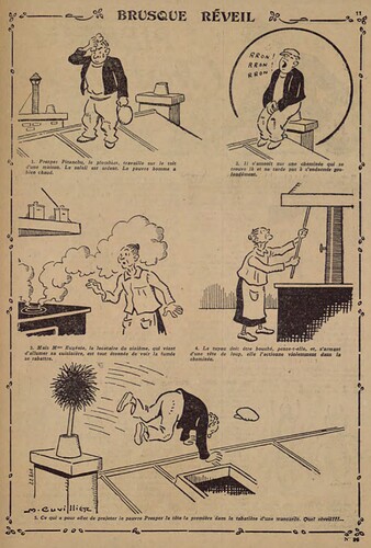 Pierrot 1927 - n°96 - page 11 - Brusque réveil - 23 octobre 1927