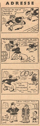 Coeurs Vaillants 1937 - n°23 - page 6 - Adresse (2) - 6 juin 1937