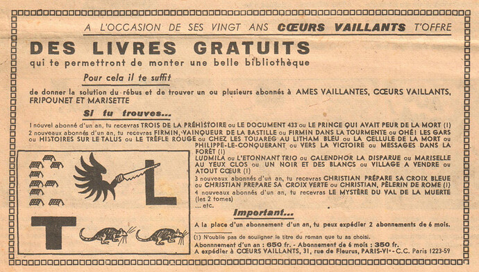 Fripounet et Marisette 1949 - n°30 - Collection Coeurs Vaillants - 24 juillet 1949 - page 3