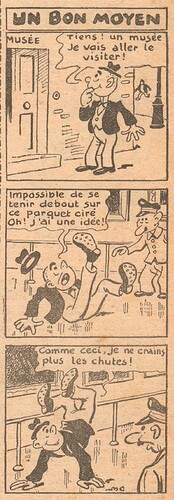 Coeurs Vaillants 1937 - n°42 - page 8 - Un bon moyen - 17 octobre 1937