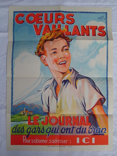 Coeurs Vaillants - Le journal des gars qui ont du cran