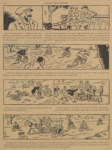 Guignol 1934 - n°6 - Etrange mésaventure - 11 février 1934 - page 6