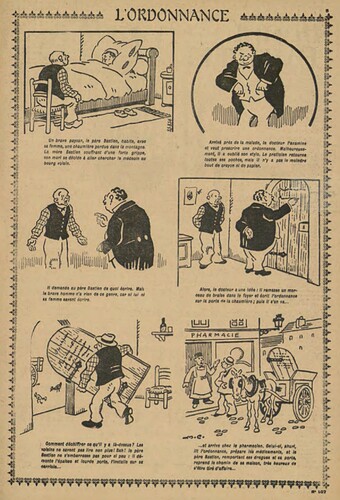 Pierrot 1928 - n°107 - page 5 - L'ordonnance - 8 janvier 1928
