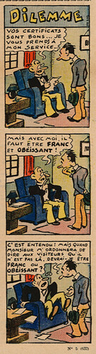 Pierrot 1938 - n°5 - page 5 - Dilemme - 30 janvier 1938