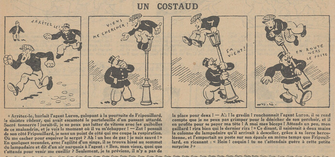 L'Epatant 1931 - n°1187 - page 7 - Un costaud - 30 avril 1931
