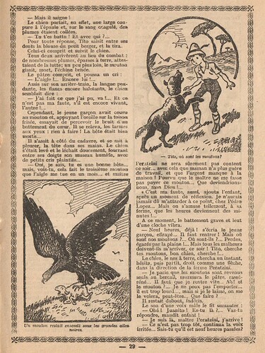 Almanach Cri-Cri 1939 - Le petit chasseur d'aigles - page 29