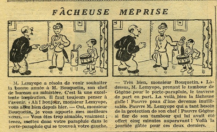 Cri-Cri 1930 - n°597 - page 4 - Fâcheuse méprise - 6 mars 1930