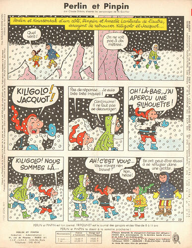 Perlin et Pinpin n°16 du jeudi 20 avril 1967
