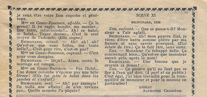 Almanach Petit Illustré 1932 - Les Farces de Zizi - page 9
