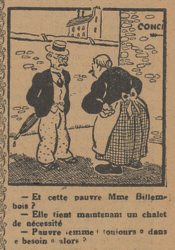 L'Epatant 1931 - n°1173 - page 11 - Et cette pauvre Mme Billembois - 22 janvier 1931