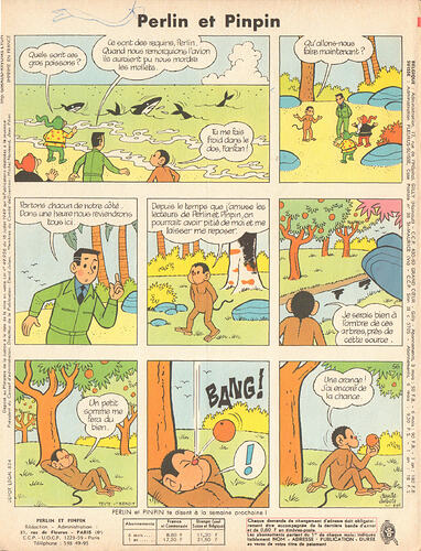 Perlin et Pinpin n°22 du jeudi 3 juin 1965