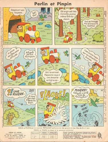 Perlin et Pinpin n°37 du jeudi 15 septembre 1966