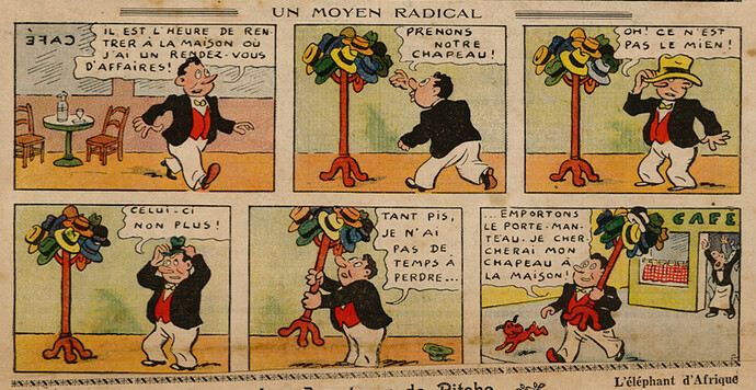 Pierrot 1936 - n°26 - page 1 - Un moyen radical - 28 juin 1936