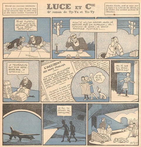 Ames Vaillantes 1938 - n°7 - page 8 - Lucie et Cie - 17 février 1938