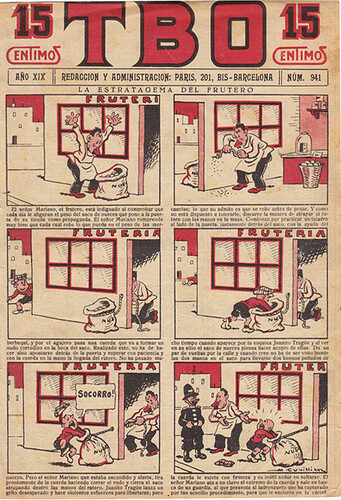 TBO 1935 - n°941 - La estratagema del frutero - 4 juin 1935