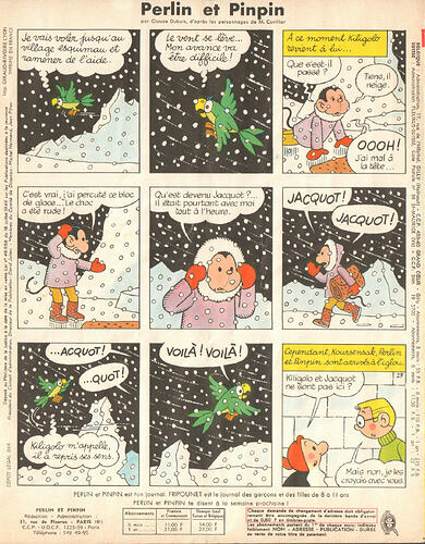 Perlin et Pinpin n°14 du jeudi 6 avril 1967