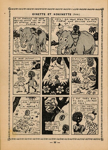 Almanach Fillette 1939 - Ginette et Kokinette - page 30