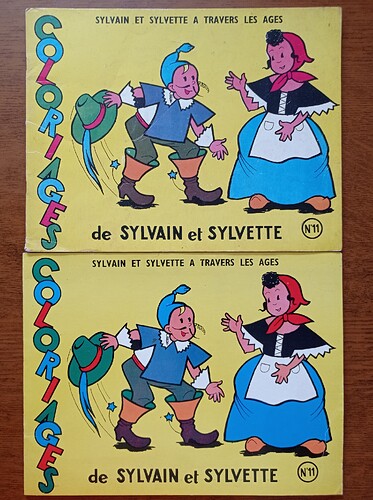 coloriages sylvain 11 couvertures