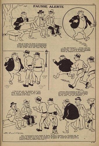Pierrot 1926 - n°53 - page 11 - Fausse alerte - 26 décembre 1926