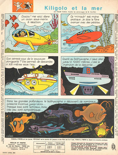 Perlin et Pinpin n°41 du jeudi 10 octobre 1968