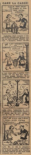 Fillette 1937 - n°1533 - page 10 - Gare à la casse ! - 8 août 1937