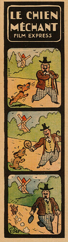Pierrot 1937 - n°33 - page 5 - Le chien méchant - Film Express - 15 août 1937 - Pierre Soymier