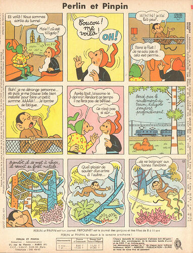Perlin et Pinpin n°44 du jeudi 4 novembre 1965