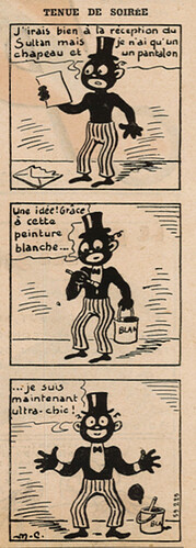 Pierrot 1938 - n°2 - page 2 - Tenue de soirée - 9 janvier 1938