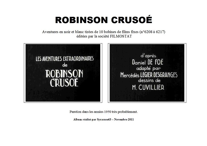 Les aventures extraordinaires de Robinson Crusoé - page 1
