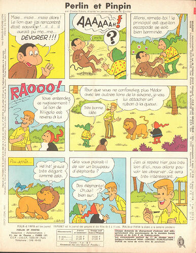 Perlin et Pinpin n°51 du jeudi 21 décembre 1967