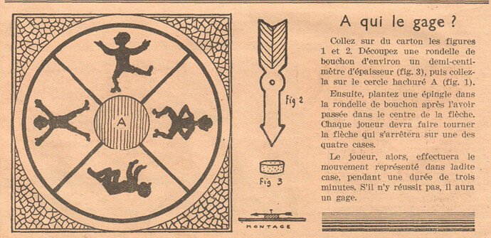 Coeurs Vaillants 1935 - n°39 - page 8 - A qui le gage - 29 septembre 1935