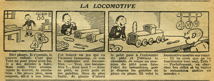 Cri-Cri 1931 - n°691 - page 11 - La locomotive - 24 décembre 1931