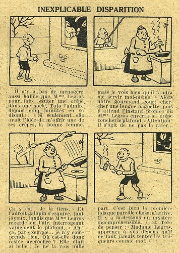 Le Petit Illustré 1925 - n°1098 - Inexplicable disparition - 25 octobre 1925 - page 7