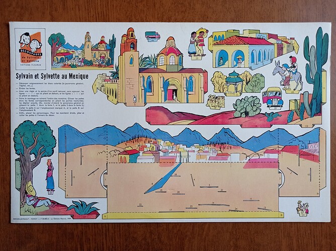 découpages S & & au Mexique