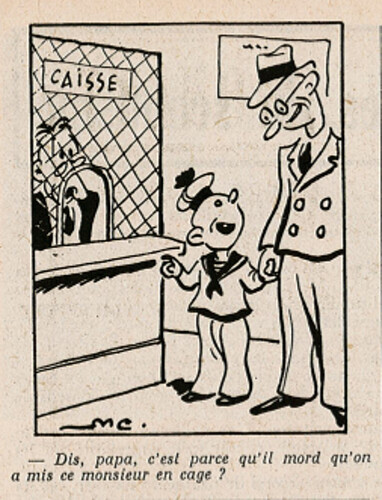 Almanach François 1939 - page 73 - Dessin sans titre