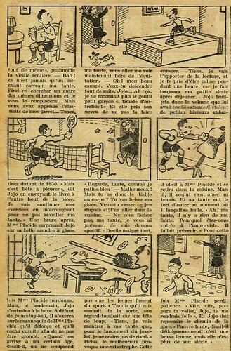 Cri-Cri 1932 - n°696 - page 2 - Les émotions de Mme Placide - 28 janvier 1932