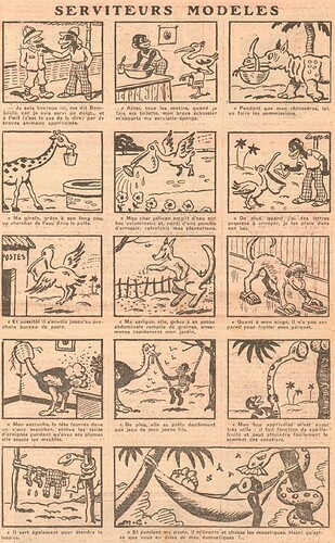 Coeurs Vaillants 1932 - n°43 - page 8 - Serviteurs modéles - 23 octobre 1932