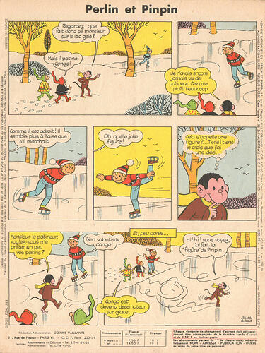 Perlin et Pinpin n°9 du jeudi 27 février 1964