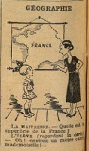 Fillette 1936 - n°1453 - page 4 - Géographie - 26 janvier 1936