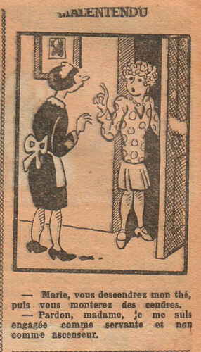Fillette 1930 - n°1150 - page 7 - Malentendu - 6 avril 1930