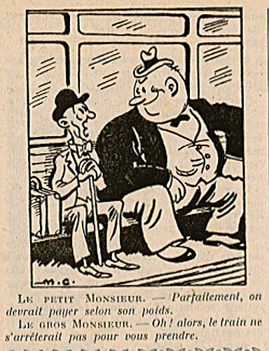 Almanach François 1939 - page 158 - Dessin sans titre
