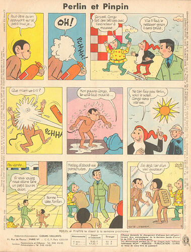 Perlin et Pinpin n°28 du jeudi 9 juillet 1964