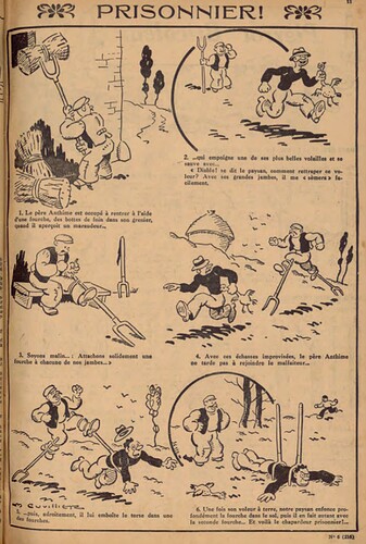 Pierrot 1930 - n°6 - page 11 - Prisonnier ! - 9 février 1930