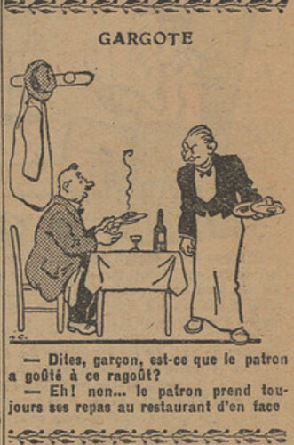 L'Epatant 1925 - n°875 - page 10 - Gargote - 7 mai 1925