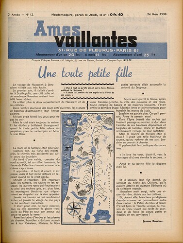 Ames Vaillantes 1938 - n°12 - 24 mars 1938 - page 1