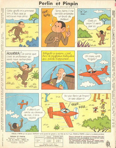 Perlin et Pinpin n°12 du jeudi 21 mars 1968